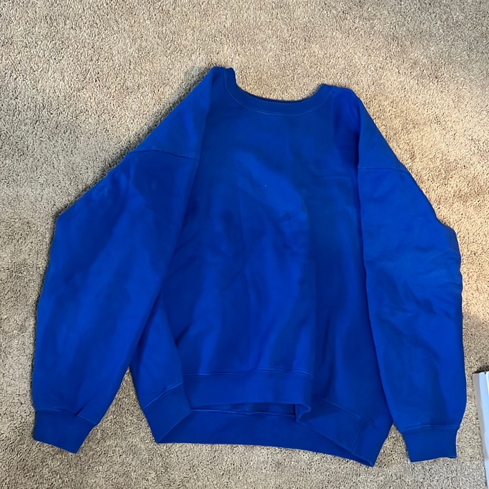Gilman blue crew neck size XL mens